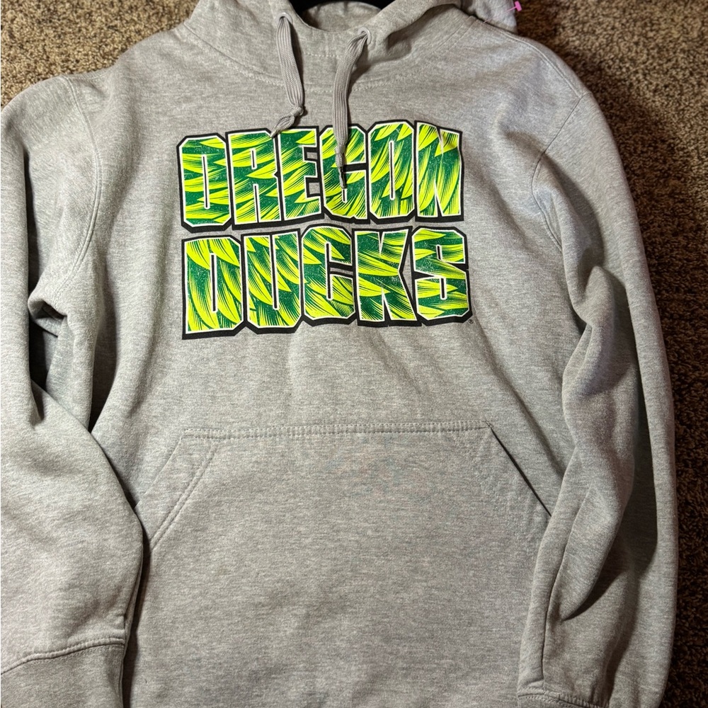 Oregon Ducks Gray Hoodie